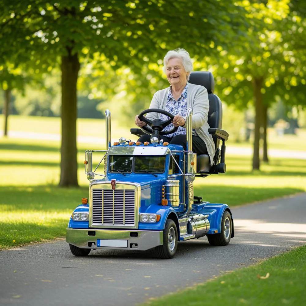 Practical Examples of Use Cases with Semi-Truck Mobility Scooters