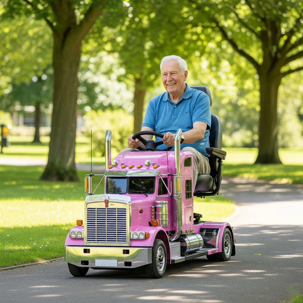 Design Features and Components of Semi-Truck Mobility Scooters