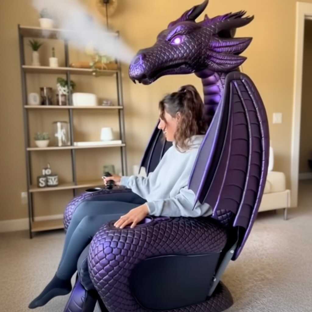 Beyond Furniture: Why the Future of Motorized Dragon Shaped Recliners Is an Immersive Throne