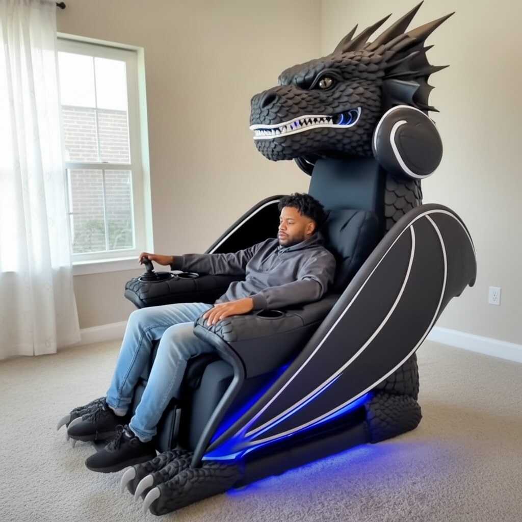 Beyond Furniture: Why the Future of Motorized Dragon Shaped Recliners Is an Immersive Throne