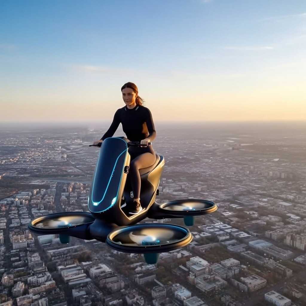 From Scooter Shaped Drones to the AeroScoot: The Next Leap in Personal Mobility