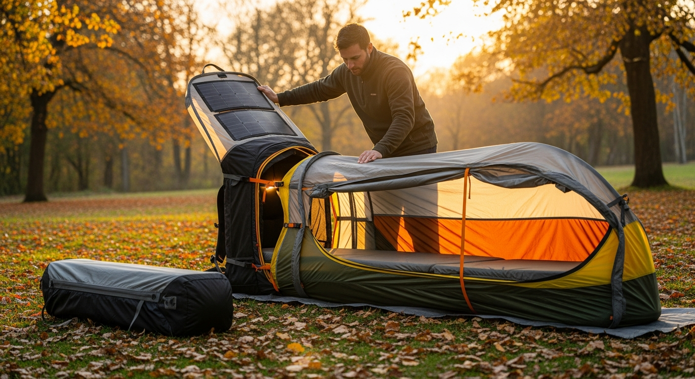 The Nomad Shell: Why This Backpack Bed Concept Reinvents Travel Sleep