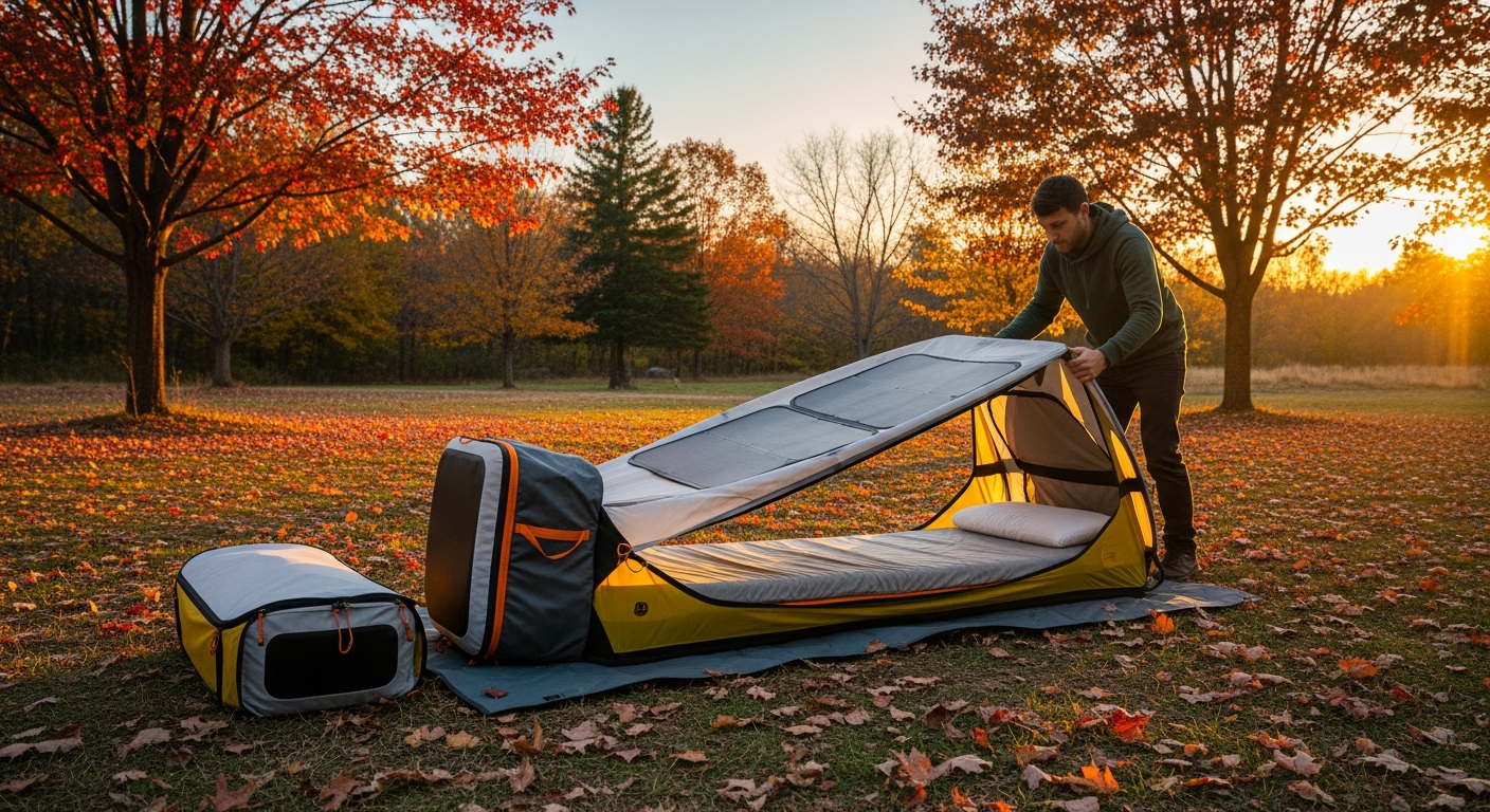 The Nomad Shell: Why This Backpack Bed Concept Reinvents Travel Sleep