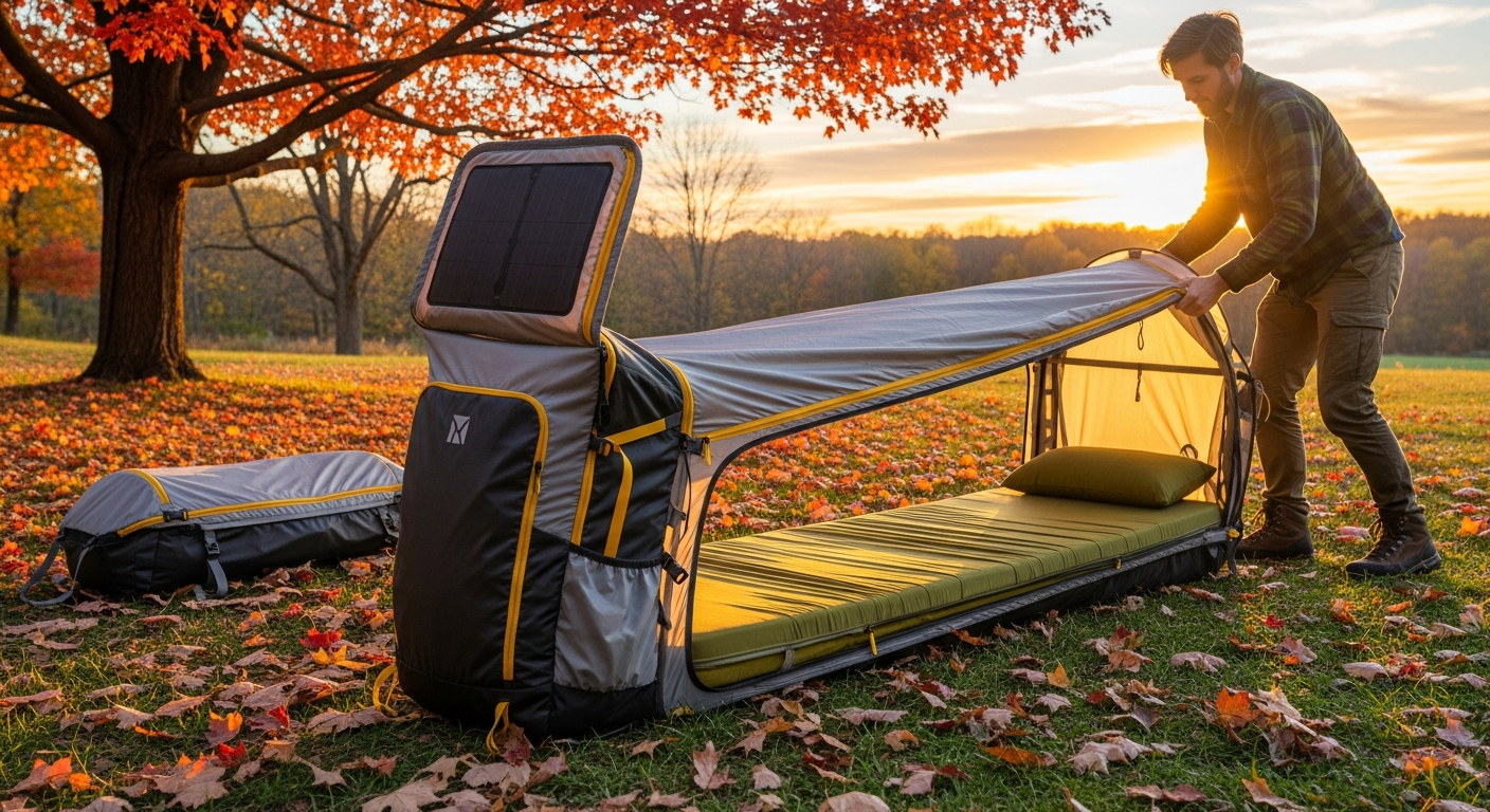 The Nomad Shell: Why This Backpack Bed Concept Reinvents Travel Sleep